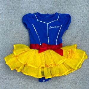 Disney Snow White Costume- Baby 12 Mo. Halloween Disney Vacation Sparkle Cosplay
